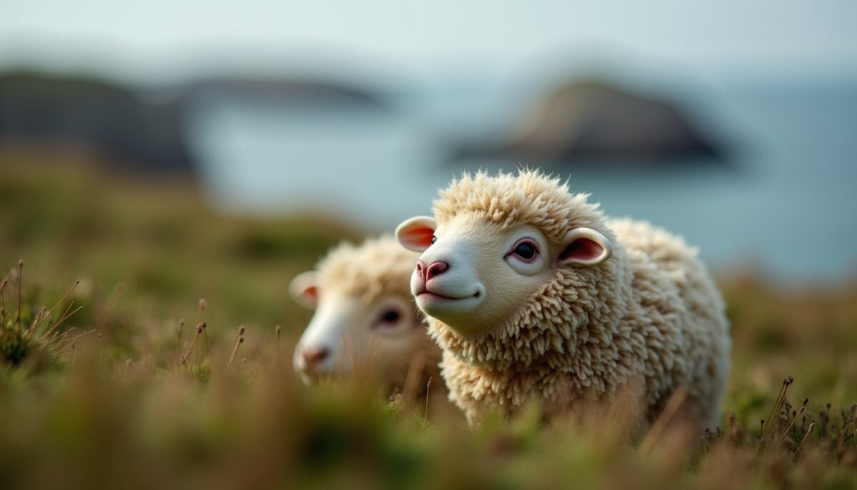 Le mouton d’Ouessant : joyau miniature du patrimoine breton et plus petit mouton du monde
