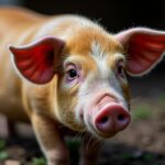 Le cochon laineux : joyau rustique aux origines d'Europe de l'Est
