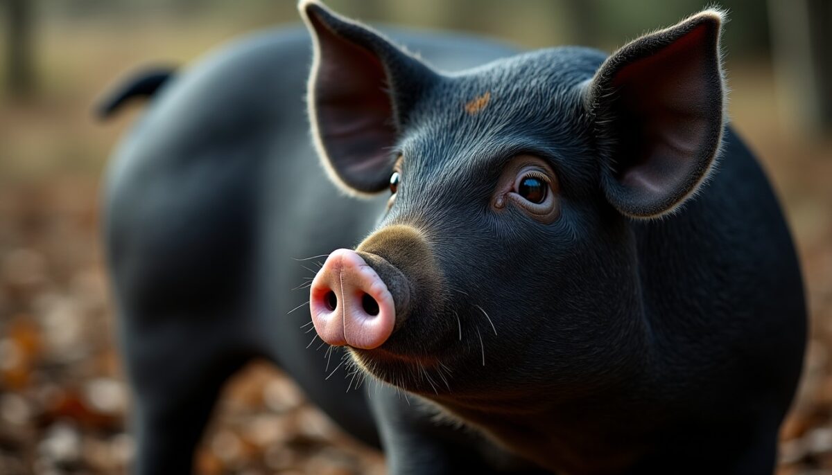 Le cochon noir : emblème authentique de la tradition rurale et trésor du patrimoine local