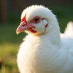 Poule blanche : icône de pureté et maîtresse des œufs d'un blanc éclatant
