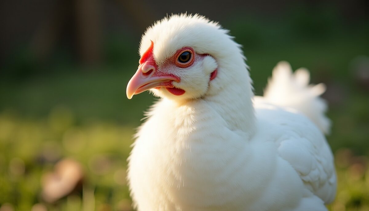 Poule blanche : icône de pureté et maîtresse des œufs d'un blanc éclatant
