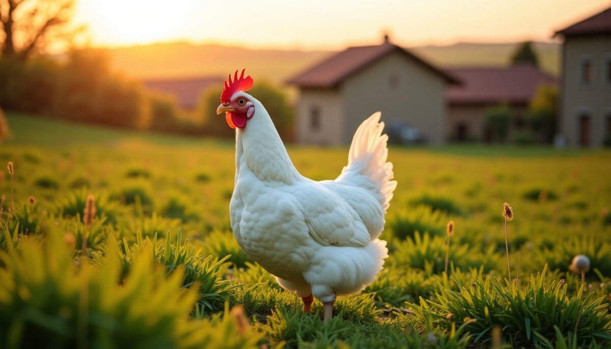 Poule Leghorn : L'élégance à l'italienne au service d'une ponte exceptionnelle