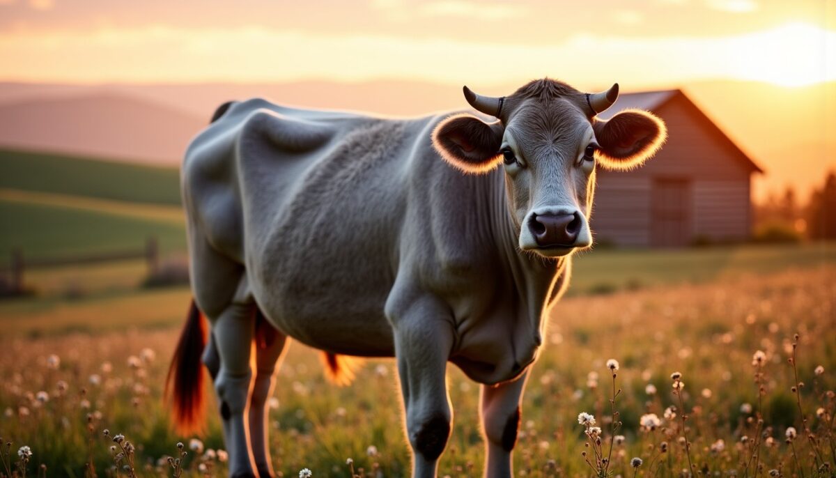 La vache grise : un joyau rustique alliant élégance et héritage culturel