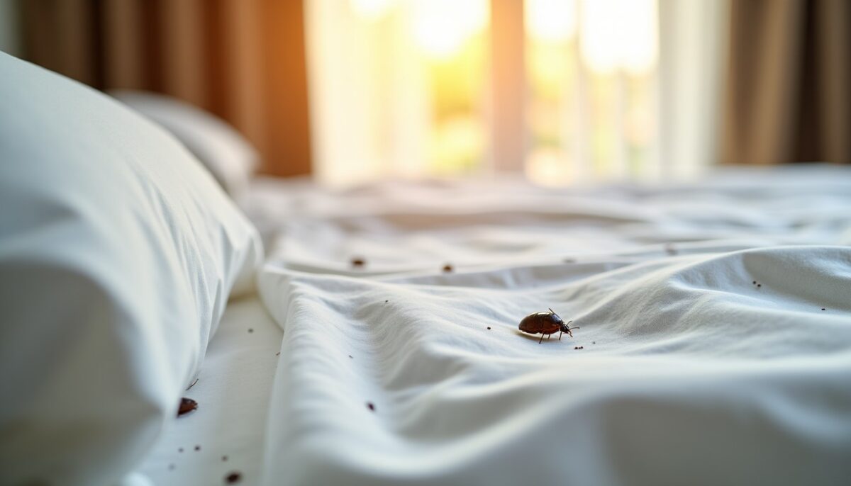 Punaise de lit sur les draps : détecter les signes et agir efficacement