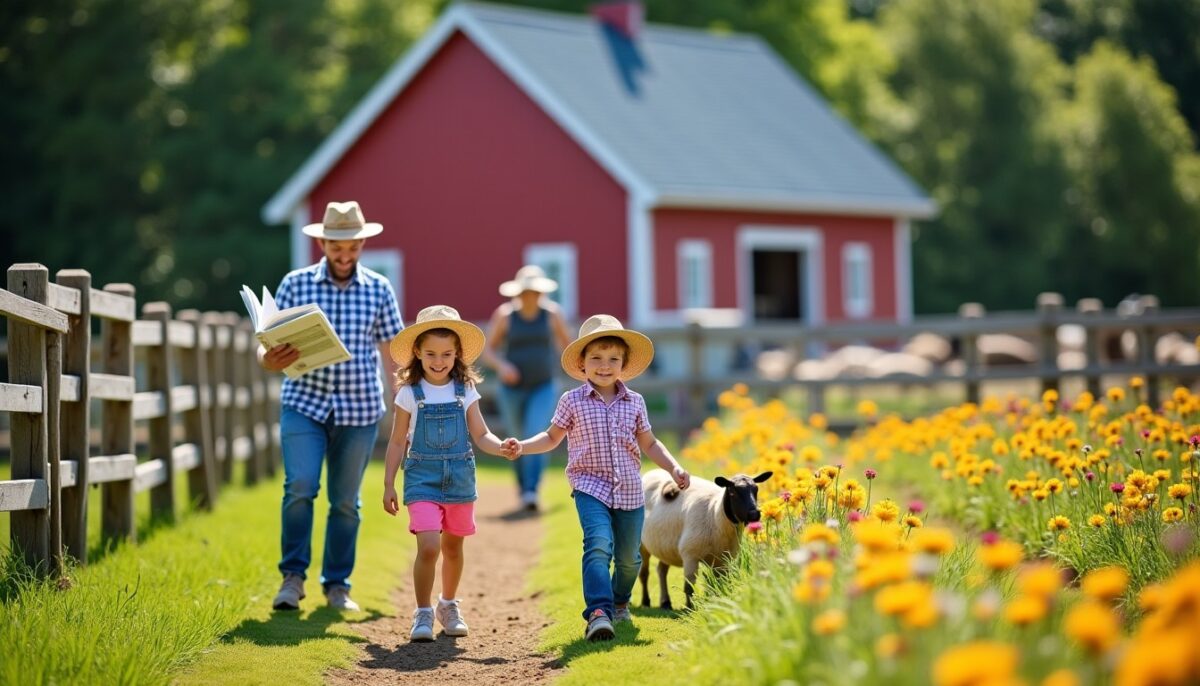 Visite à la ferme pédagogique : préparez ces 3 questions essentielles et suivez vos découvertes grâce au carnet de bord
