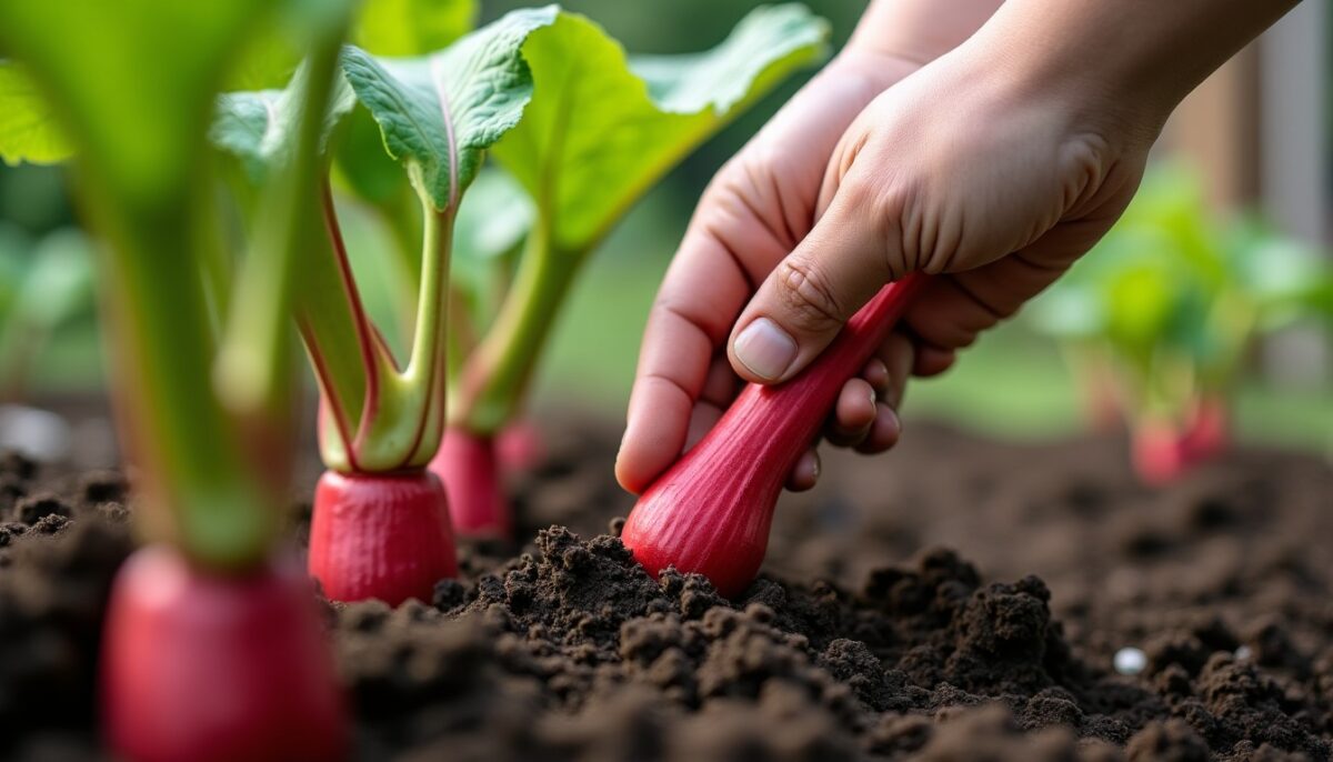 Guide pratique pour planter la rhubarbe avec succès, sans difficulté