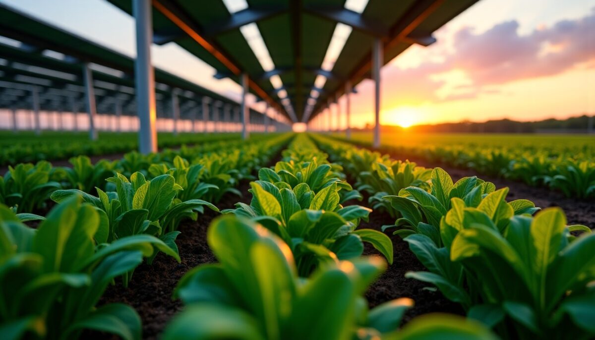 Agrivoltaïsme et capteurs : quand l'innovation technologique révolutionne l'éclairage des cultures