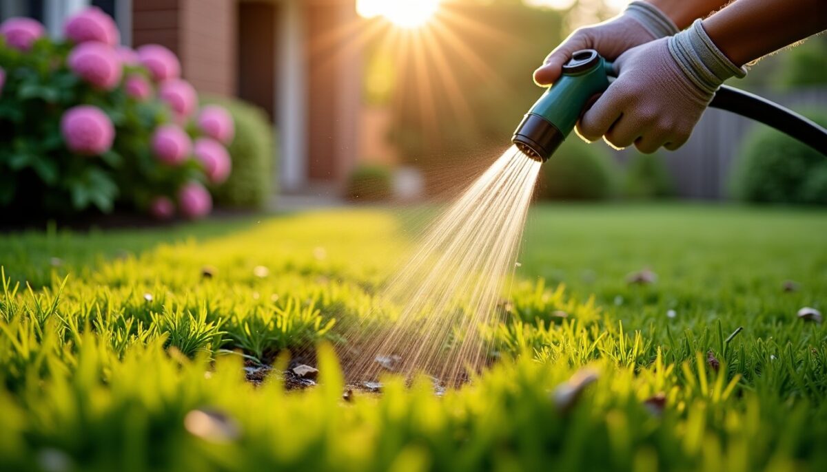 Arroser son gazon après le semis : une étape essentielle pour une pelouse réussie ?