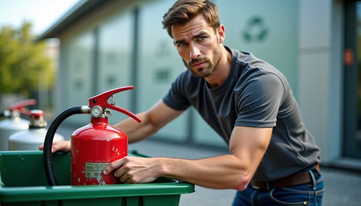 Que faire d’un extincteur vide ou périmé ? Guide pratique pour le recyclage des extincteurs